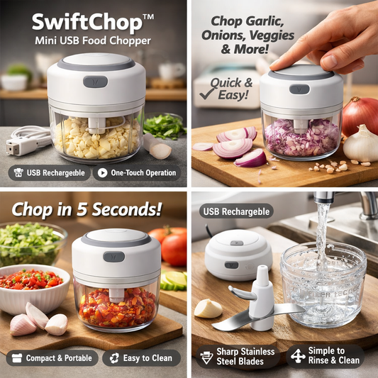 SwiftChop - Mini USB Food Chopper